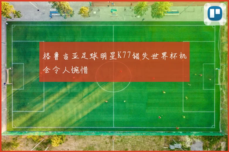 格鲁吉亚足球明星K77错失世界杯机会令人惋惜